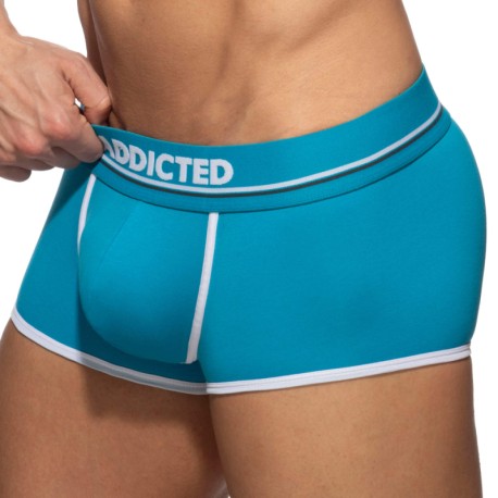 Addicted Cotton Trunks - Turquoise