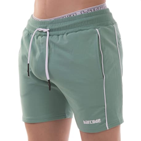 Barcode Lukio Cotton Shorts - Olive