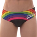 Barcode Proud Swim Briefs - Rainbow