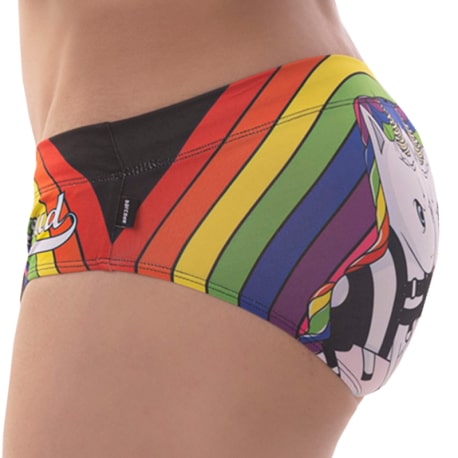 Barcode Slip de Bain Proud Arc-en-Ciel