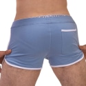 Barcode Bogdan Cotton Shorts - Blue