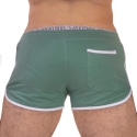 Barcode Short Coton Bogdan Olive