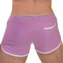 Barcode Bogdan Cotton Shorts - Lilac