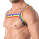 TOF Paris Rainbow Chest Harness - Rainbow