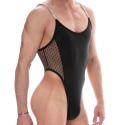 Omohonia Cadena Thong Bodysuit - Black