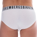 Bikkembergs Lot de 2 Slips Essential Coton Blancs