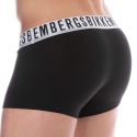 Bikkembergs 2-Pack Essential Cotton Boxer Briefs - Black