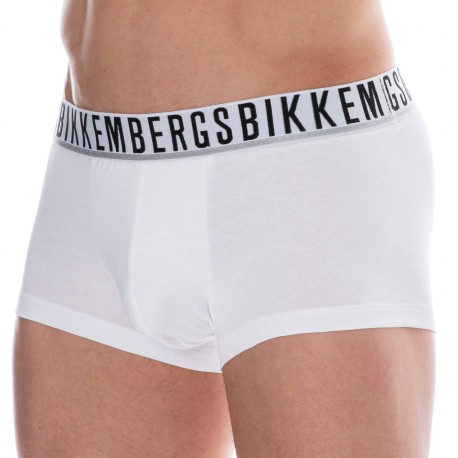 Bikkembergs Lot de 2 Boxers Essential Coton Blancs