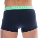 Bikkembergs Lot de 3 Boxers Fashion Coton Noir - Marine - Blanc