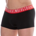 Bikkembergs Lot de 3 Boxers Fashion Coton Noir - Marine - Blanc