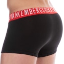 Bikkembergs Lot de 3 Boxers Fashion Coton Noir - Marine - Blanc