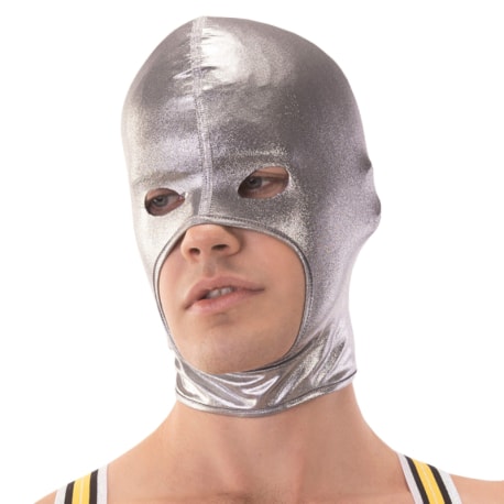 Barcode Xmas Hood - Silver