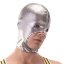 Barcode Xmas Hood - Silver