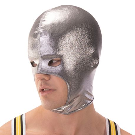 Barcode Xmas Hood - Silver