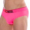 Diesel Neon Microfiber Briefs - Neon Pink