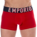 Emporio Armani Boxer Megalogo Coton Rouge