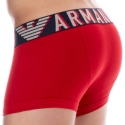 Emporio Armani Boxer Megalogo Coton Rouge