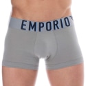 Emporio Armani Boxer Megalogo Coton Gris Pierre