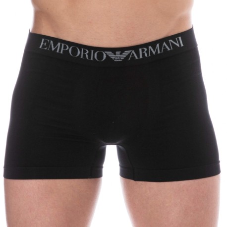 Emporio Armani Boxer Seamless Microfibre Noir