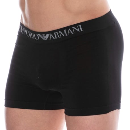 Emporio Armani Essential Microfiber Boxer Briefs Black INDERWEAR