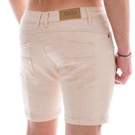 SKU Short Jeans Original Super Push-Up Beige