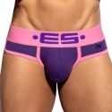 ES Collection Double Side Cotton Briefs - Purple - Pink