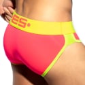 ES Collection Double Side Microfiber Briefs - Neon Pink