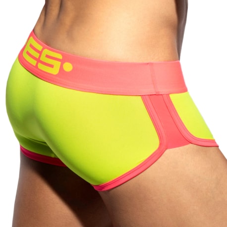 ES Collection Shorty Double Side Microfibre Jaune Fluo