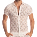 L'Homme invisible White Lotus Shirt - White