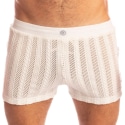 L'Homme invisible Short Lounge Wimbledone Blanc Cassé