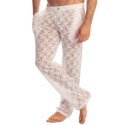 L'Homme invisible Pantalon Lounge White Lotus Blanc