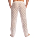 L'Homme invisible Pantalon Lounge White Lotus Blanc