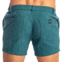 L'Homme invisible Udaipur Shorts - Green - Blue