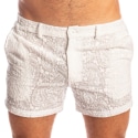 L'Homme invisible Udaipur Shorts - White