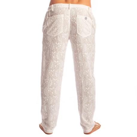L'Homme invisible Udaipur Pants - White