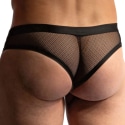 Manstore M2424 Cheeky Briefs - Black