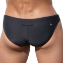 Marcuse Vacay Swim Briefs - Charcoal