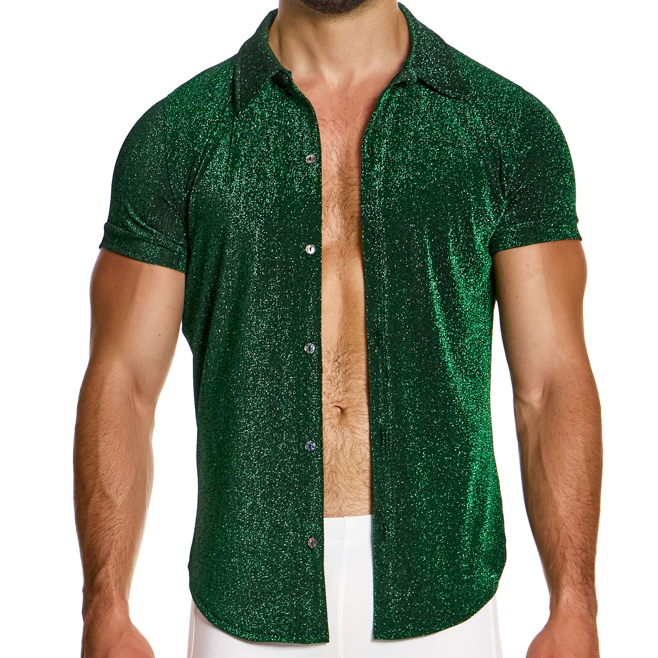 Modus Vivendi Glitter Shirt – Green S