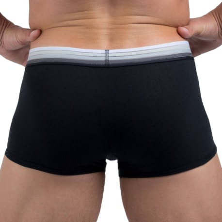 Rounderbum Package Cotton Trunks - Black