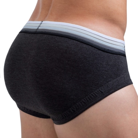 Rounderbum Lift Cotton Briefs - Grey