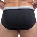 Rounderbum Lift Cotton Briefs - Grey