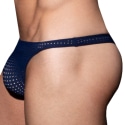 AD Fetish Excite Thong - Navy