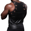 Andrew Christian FUKR Ring Tank Top - Black