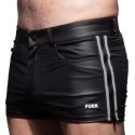 Andrew Christian Short Zip FUKR Noir