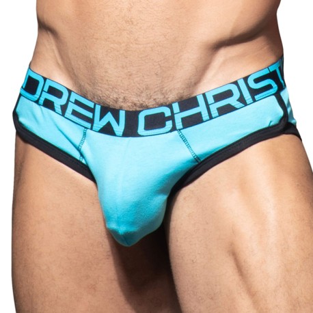 Andrew Christian Slip CoolFlex Modal Show-It Turquoise