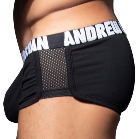 Andrew Christian Slow Fashion Show-It Trunks - Black