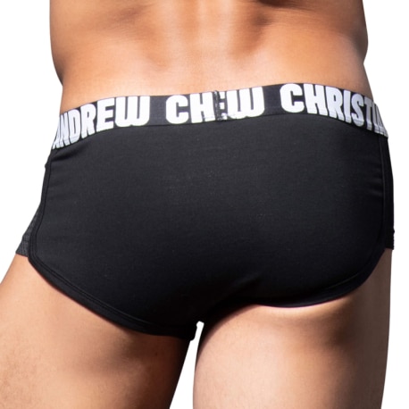 Andrew Christian Slow Fashion Show-It Trunks - Black