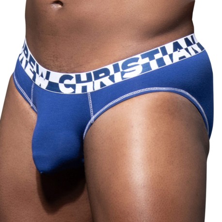 Andrew Christian Almost Naked Hang-Free Briefs - Navy