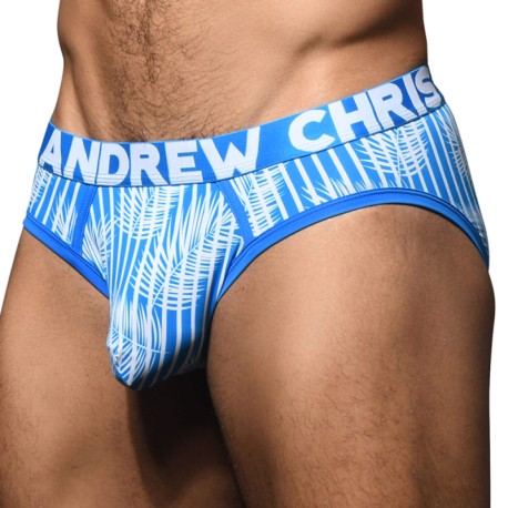 Andrew Christian Almost Naked Holiday Briefs - Blue