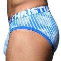 Andrew Christian Almost Naked Holiday Briefs - Blue